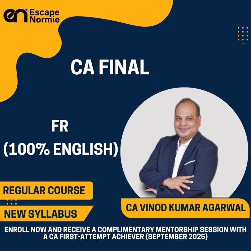 CA Vinod Kumar Agarwal (FR-Regular-100% English)