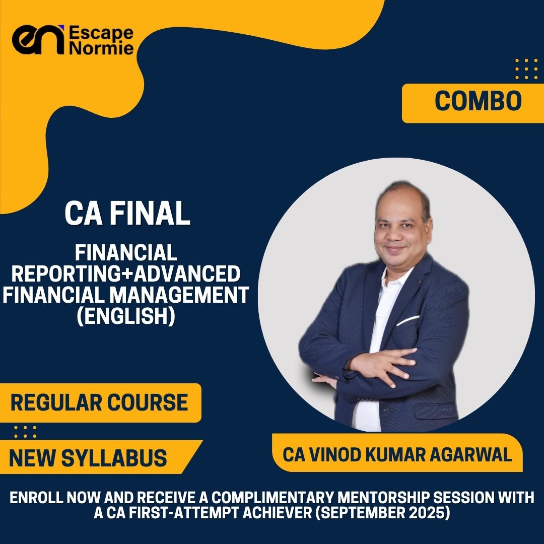 CA Final Combo- CA Vinod Kumar Agarwal (FR+AFM-English)