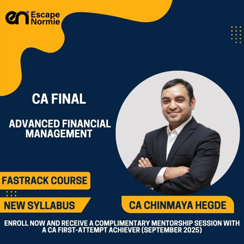 CA Chinmaya Hegde (Advanced Financial Management-Fastrack-English)