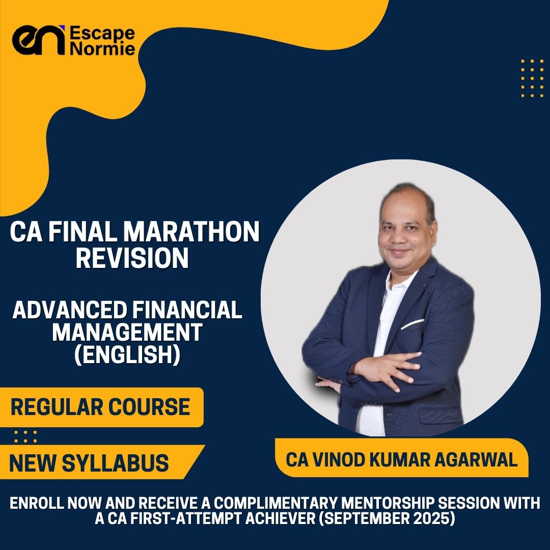 CA Final Marathon Revision- CA Vinod Kumar Agarwal-(Advanced Financial Management-English)