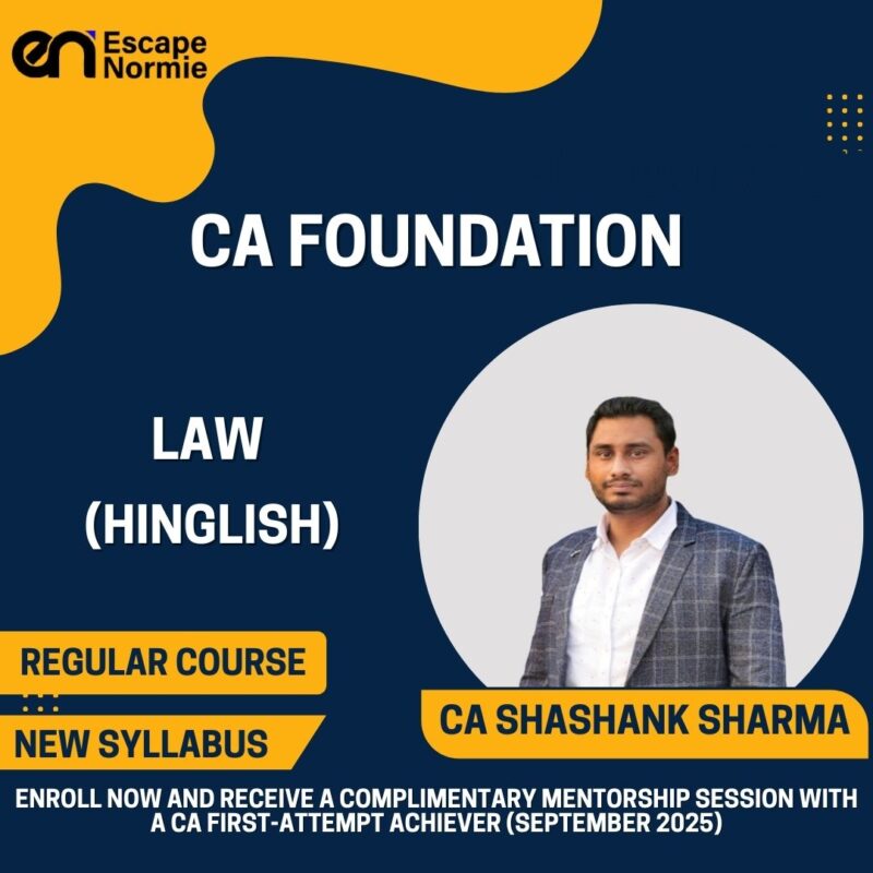 CA Shashank Sharma (Law-Regular-Hinglish)