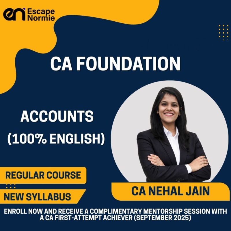 CA Nehal Jain (Accounts-Regular-100% English)