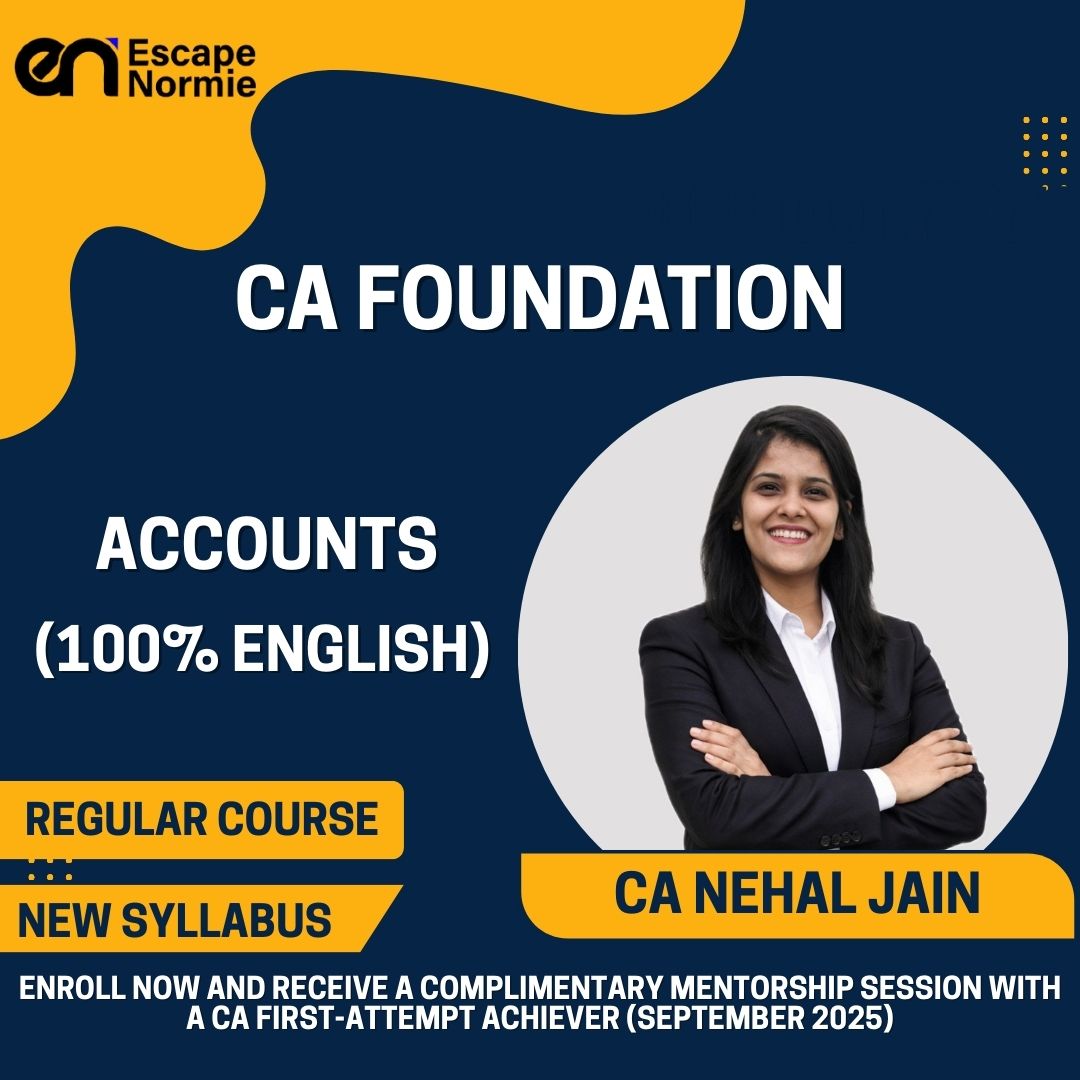 CA Foundation- CA Nehal Jain(Accounting)