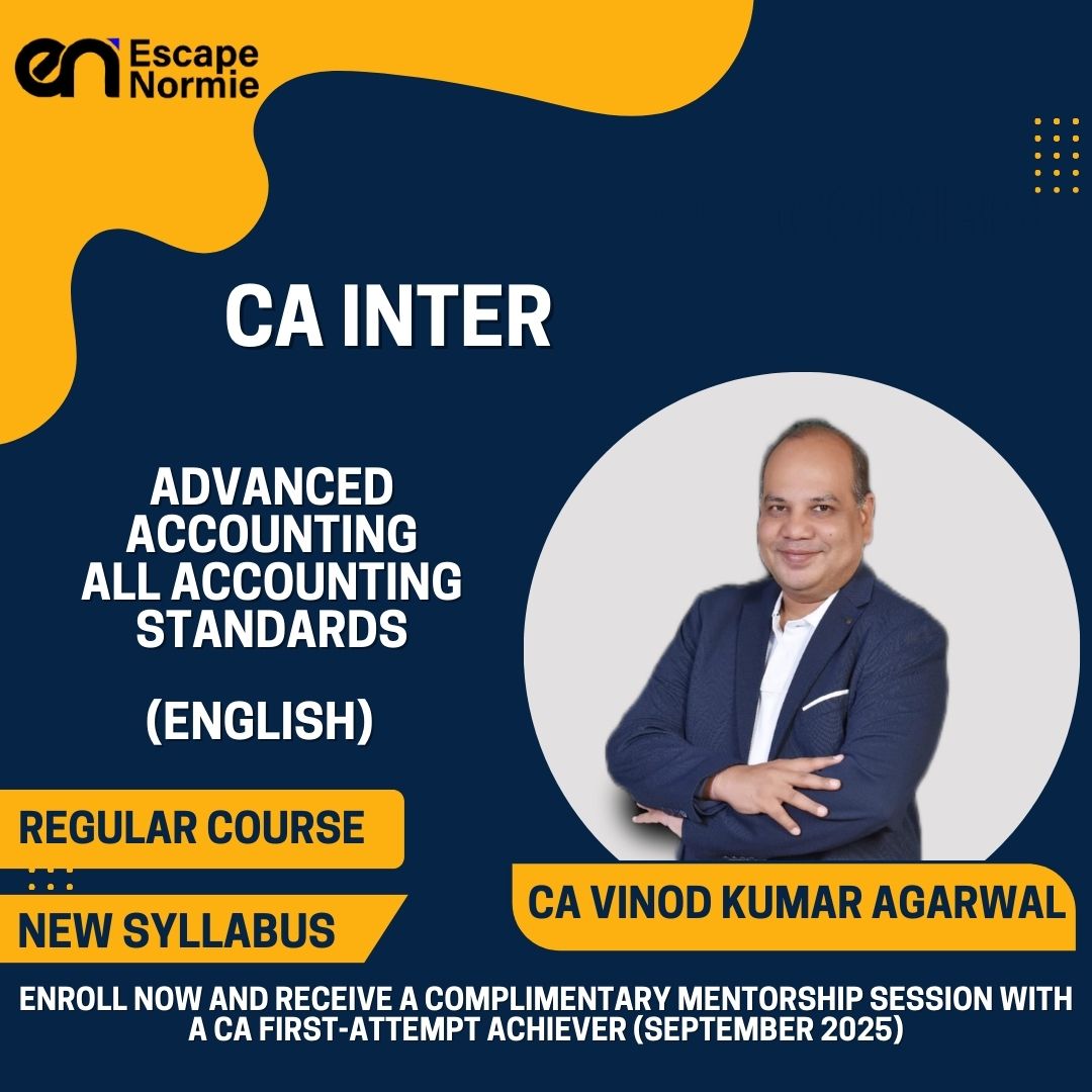 CA Inter- CA Vinod Kumar Agarwal (Advanced Accounting All Accounting Standards-(English)