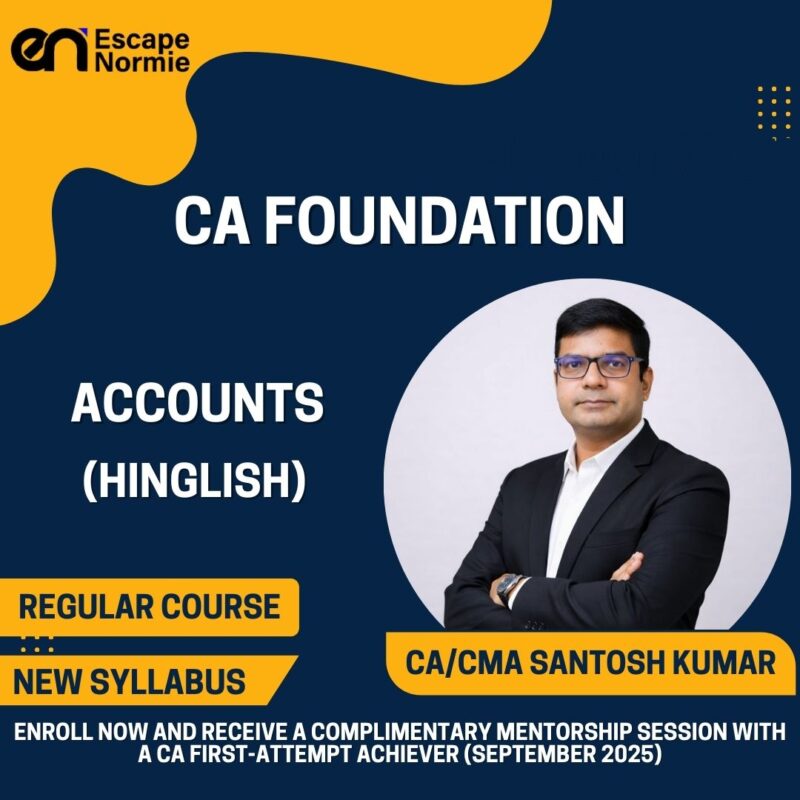 CA/CMA Santosh Kumar (Accounts-Regular-Hinglish)