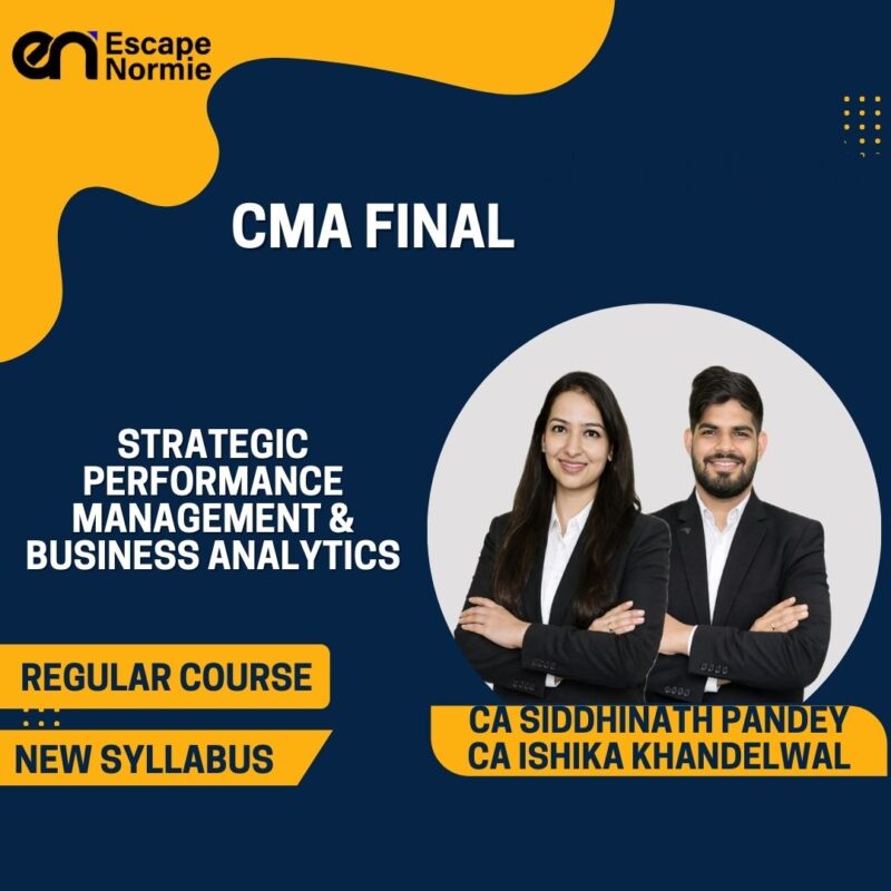 CA Ishika Khandelwal & CA Siddhinath Pandey (SPM & BA-Regular)