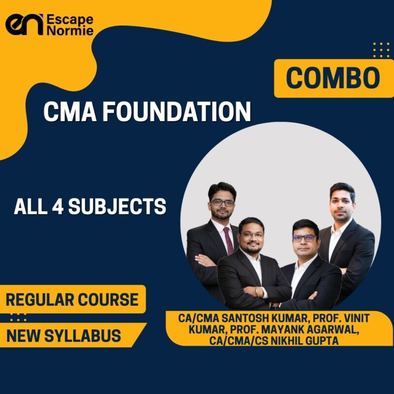 Combo-CMA Foundation-All 4 Subjects-Regular