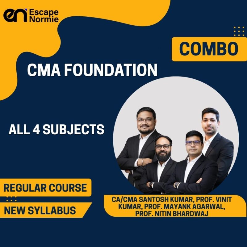 Combo-CMA Foundation-All 4 Subjects-Regular