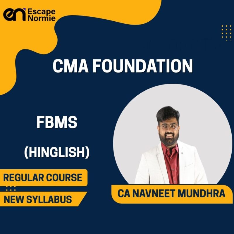 CA Navneet Mundhra (FBMS-Regular-Ongoing Batch-Hinglish)