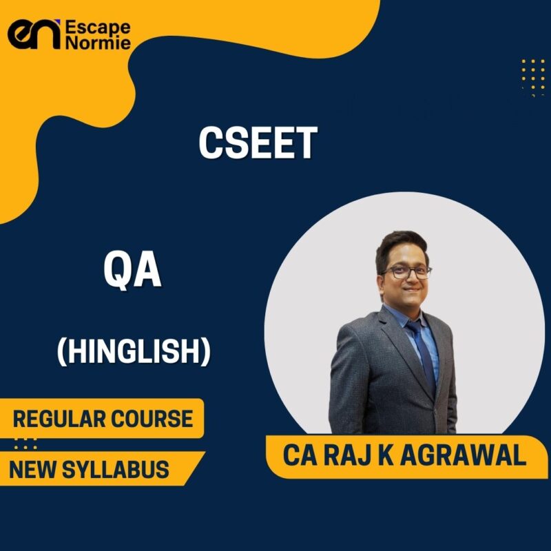 CA Raj K Agrawal (QA-Regular-Hinglish)