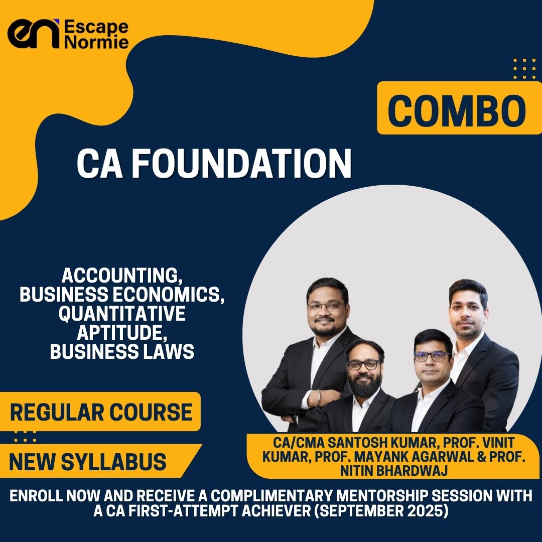 Combo- CA S.K, Prof. VK, Prof. MA & CA N.B