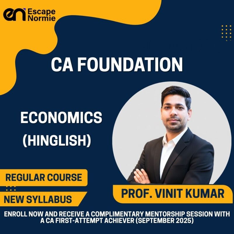 Prof. Vinit Kumar (Economics-Regular-Hinglish)
