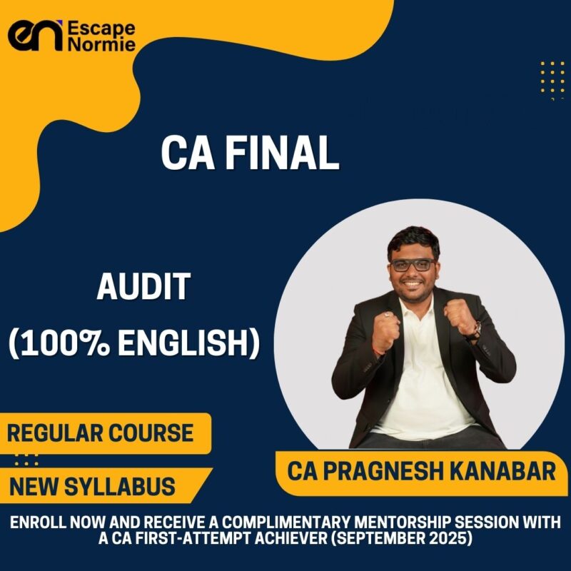 CA Pragnesh Kanabar (Audit-Regular-100% English)