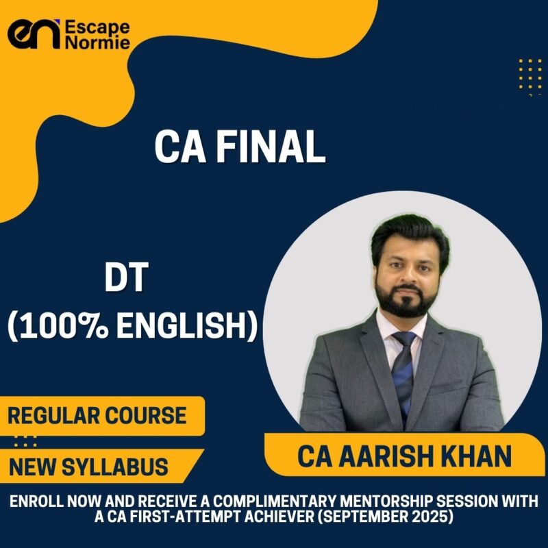 CA Aarish Khan (DT-Regular-100% English)