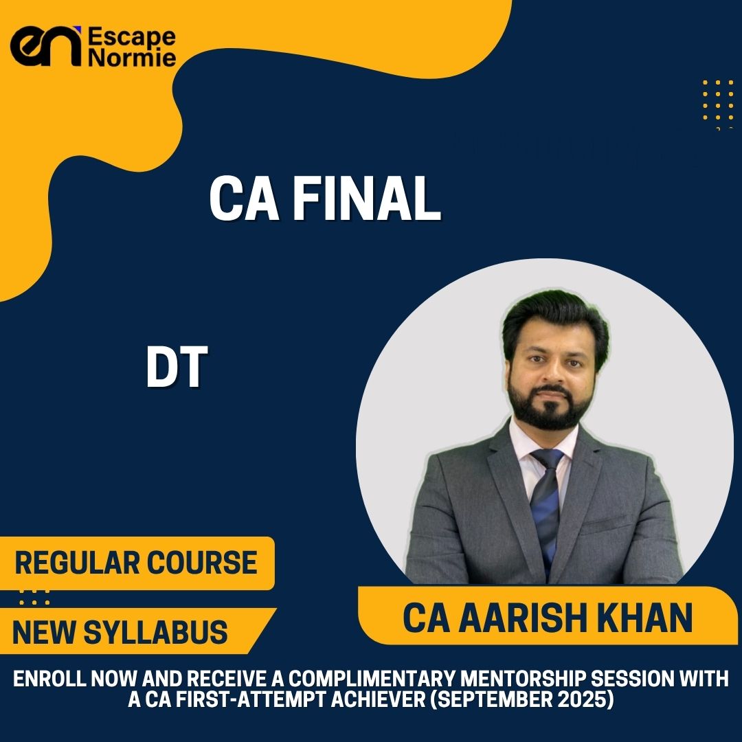 CA Final- CA Aarish Khan- Direct Tax (Practical Question Batch-100% English & Hindi-English Mix)