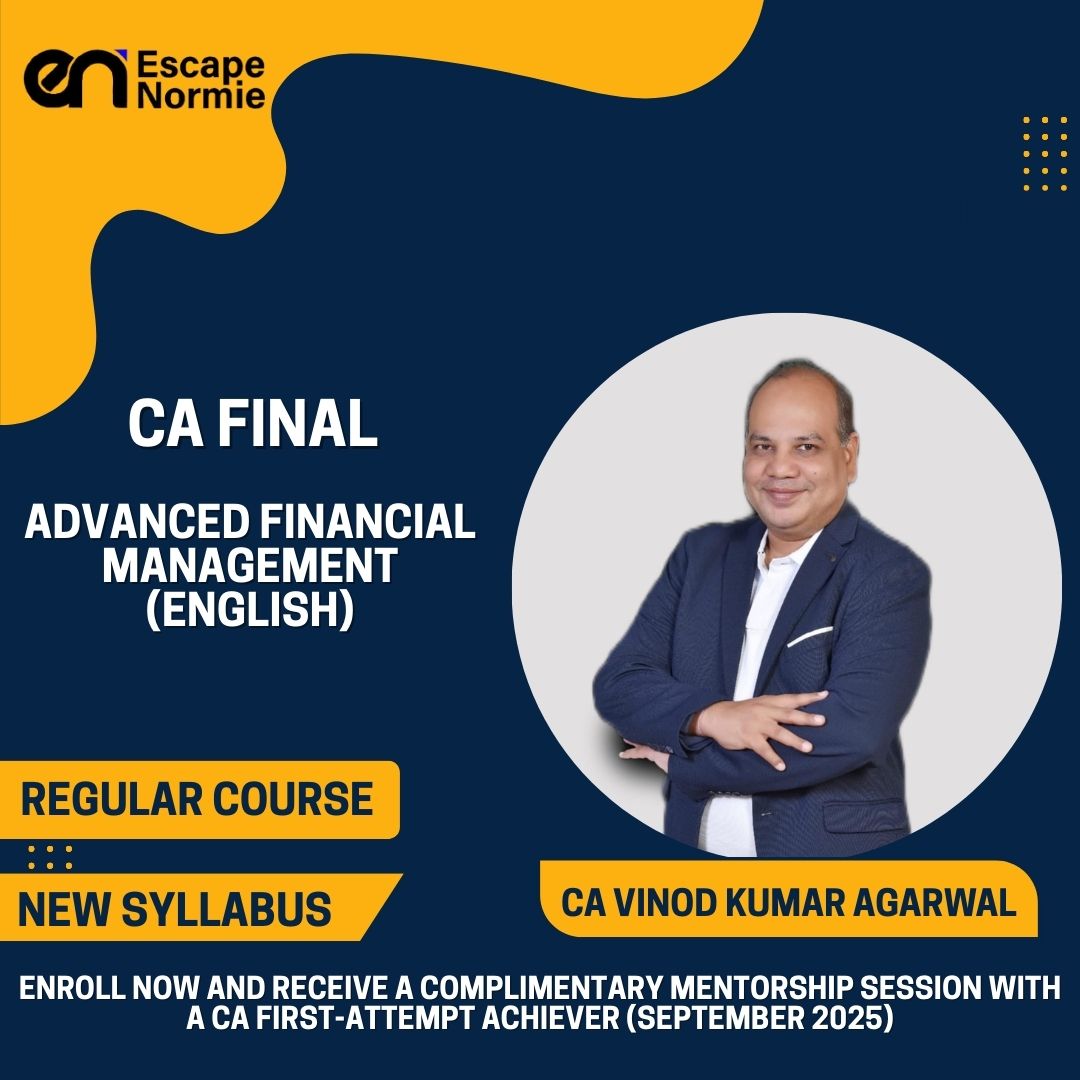 CA Final- CA Vinod Kumar Agarwal-(Advanced Financial Management-English)