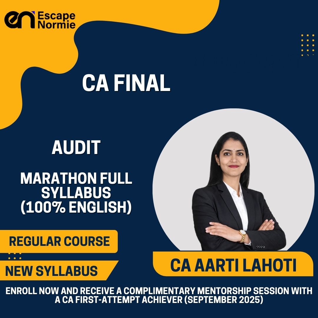 CA Final (Marathon Full Syallbus )- Audit (100% English)