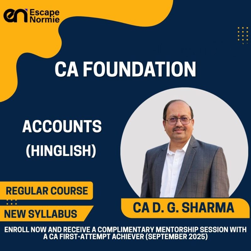 CA D. G. Sharma (Accounts-Regular-Hinglish)