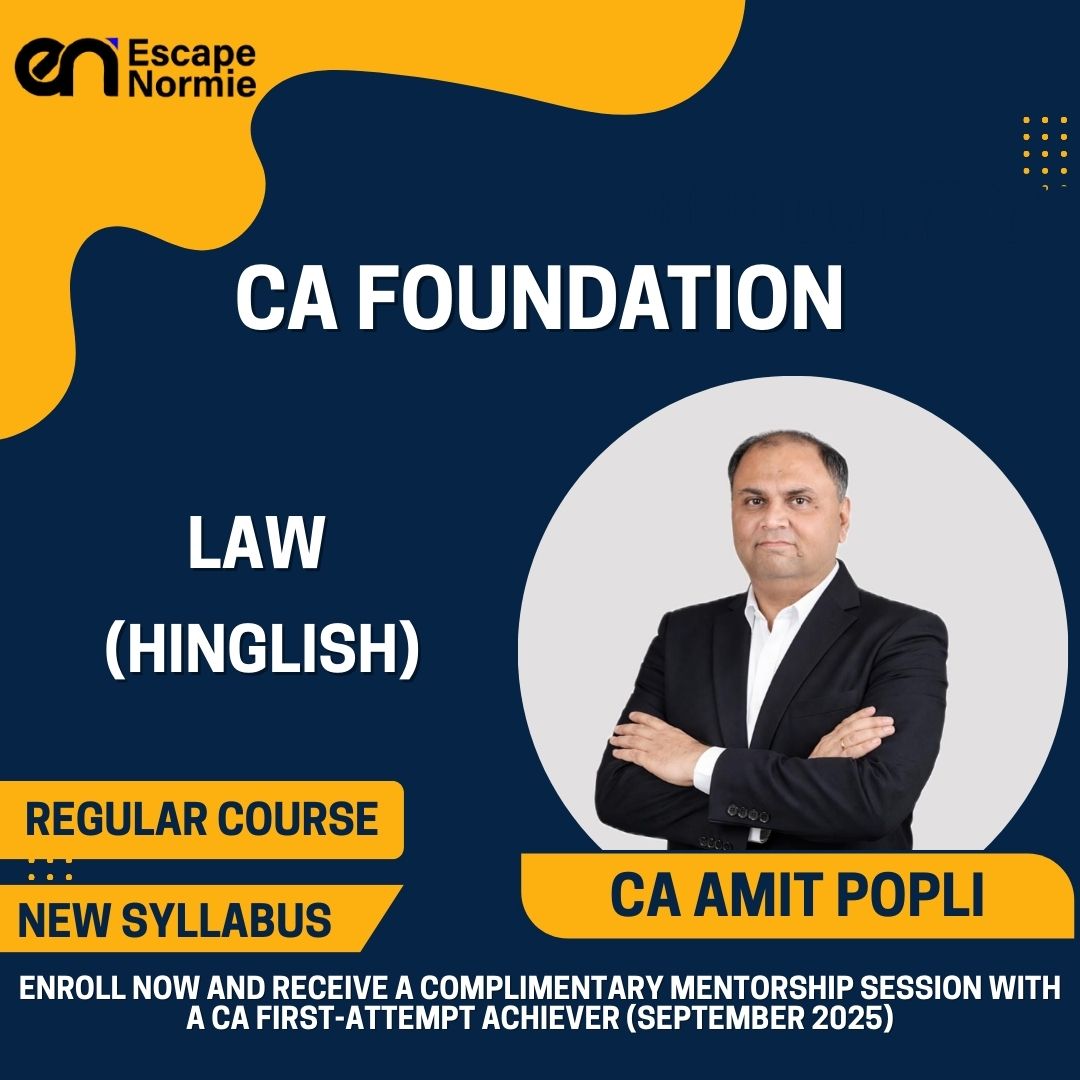 CA Foundation- CA Amit Popli (Business Law)