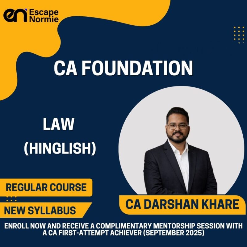 CA Darshan Khare (Law-Regular-Hinglish)
