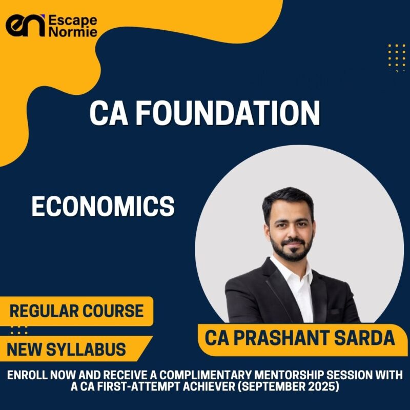 CA Prashant Sarda (Economics-Regular)