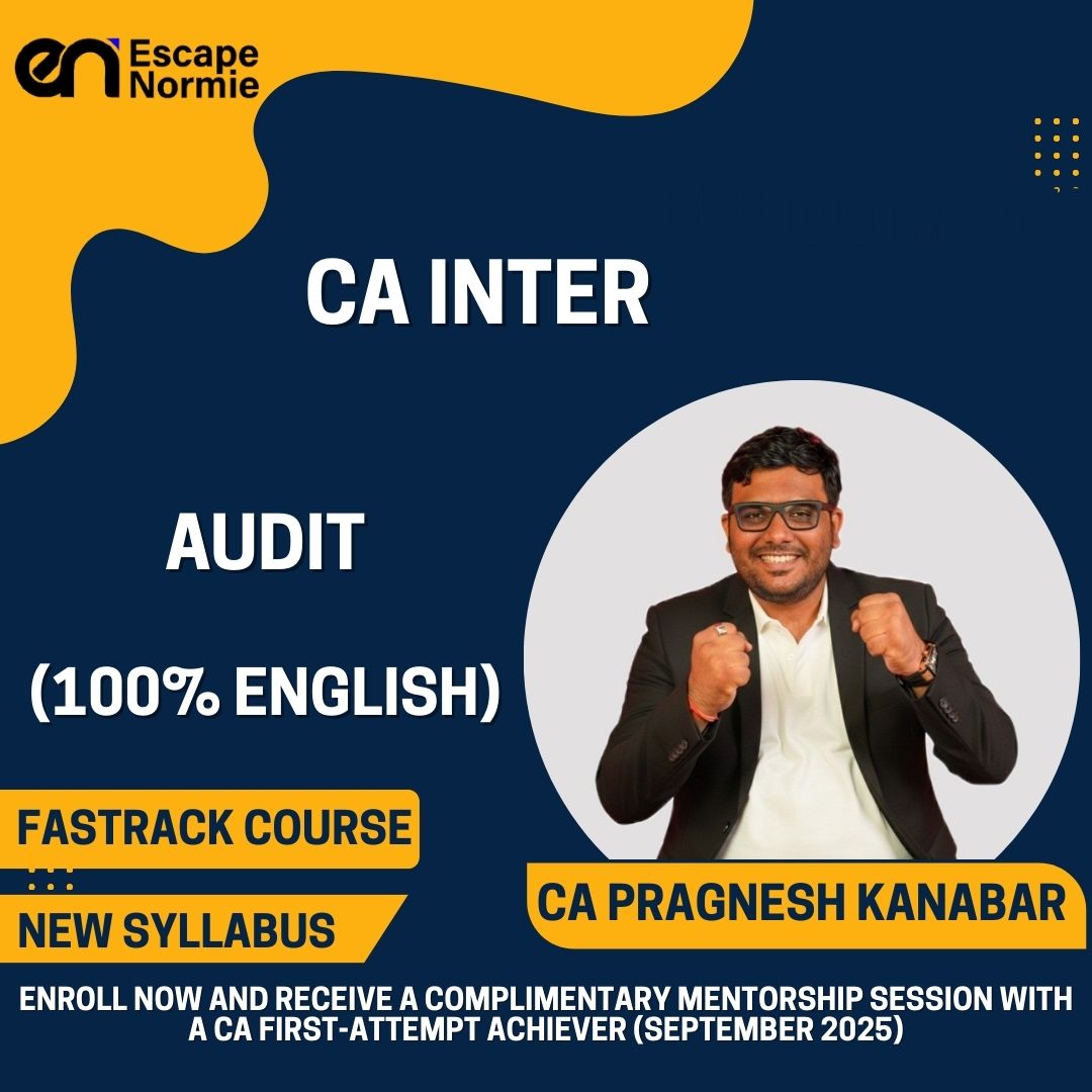 CA Inter-Audit-Fastrack-100% English