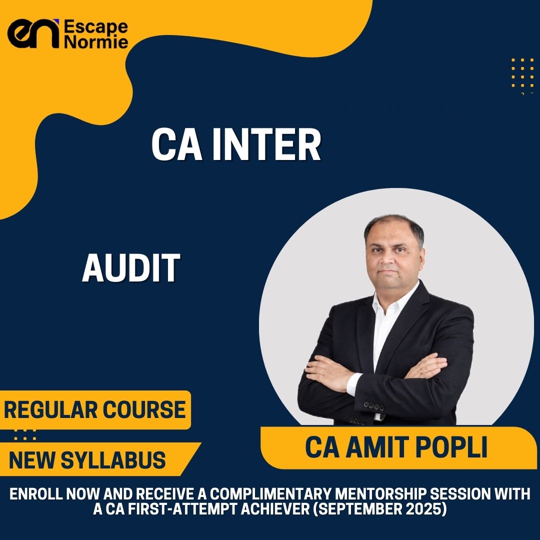 CA Inter-CA Amit Popli (Audit & Ethics)
