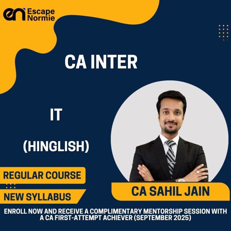 CA Sahil Jain (IT-Regular-Hinglish)