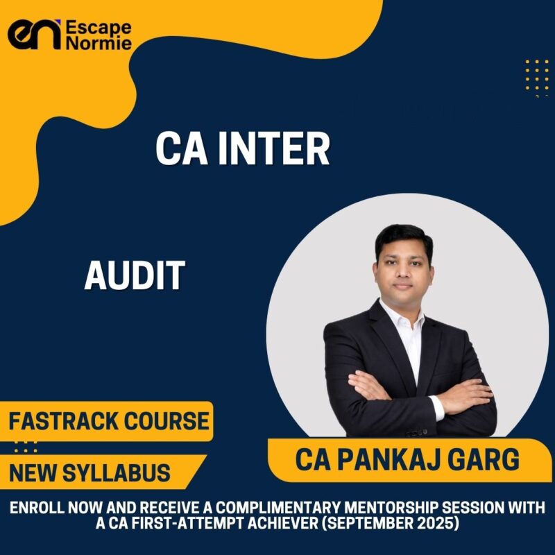 CA Pankaj Garg (Audit-Fastrack)