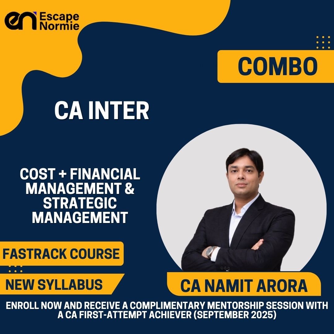CA Inter Fastrack Combo- Cost + Financial Management & Strategic Management