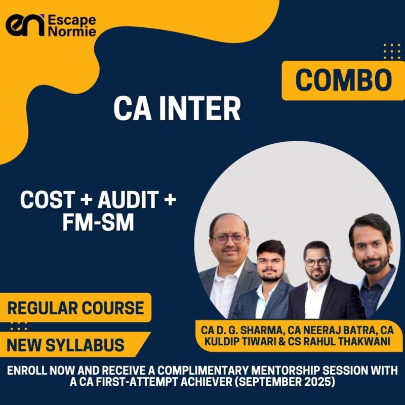 Combo-CA Inter-Regular-Cost, Audit & FM-SM