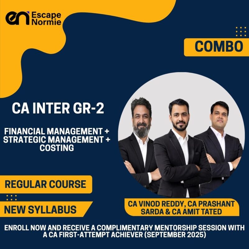 Combo-CA Inter-2-Costing + FM + SM-Regular