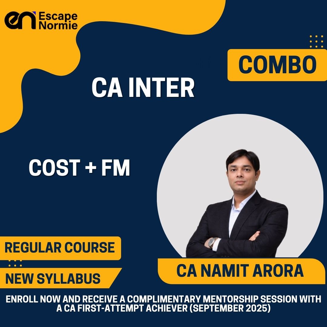 CA Inter Regular Combo- Cost + Financial Management