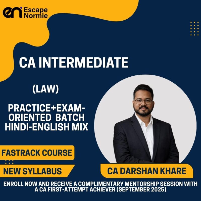 CA Darshan Khare (Law-Fastrack-Practice+Exam-Oriented-Hindi-English Mix)