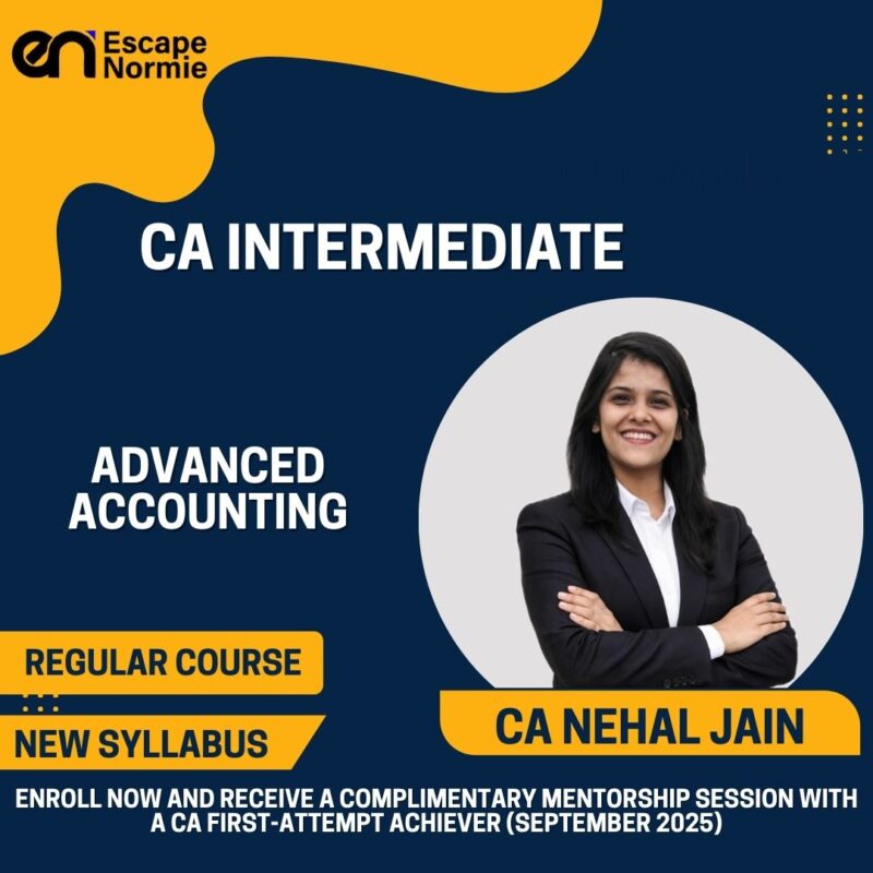 CA Nehal Jain (Advanced Accounting-Regular-English)