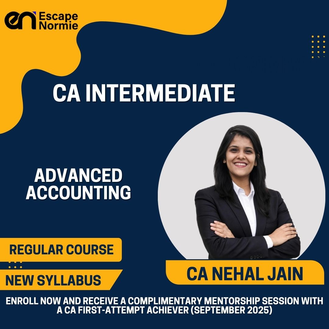 CA Intermediate-CA Nehal Jain(Advanced Accounting)