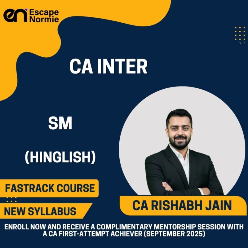 CA Rishabh Jain (SM-Fastrack-Exam Oriented-Hinglish)