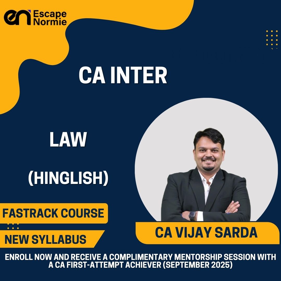 CA Intermediate-CA Vijay Sarda-Income Tax-Law(Fastrack)