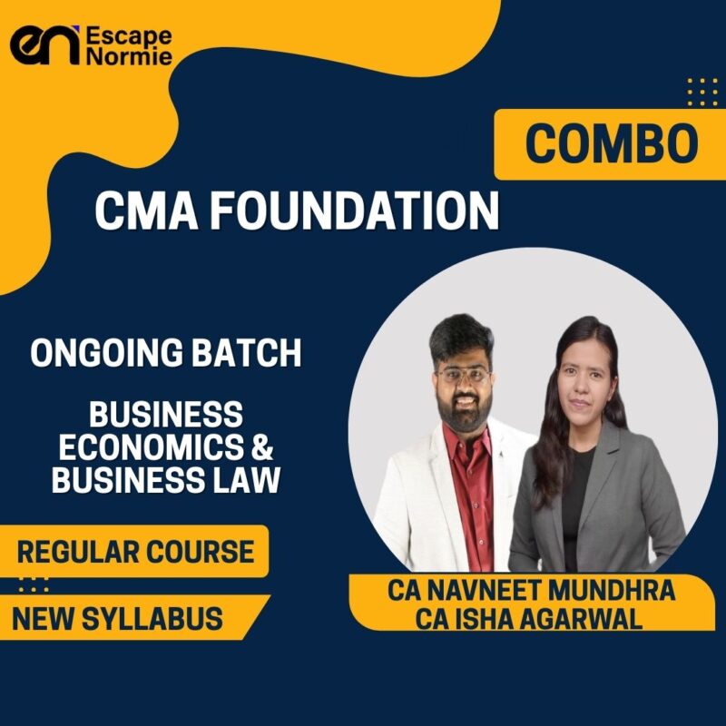 Combo-CMA Foundation-Business Law & Business Economics-Regular