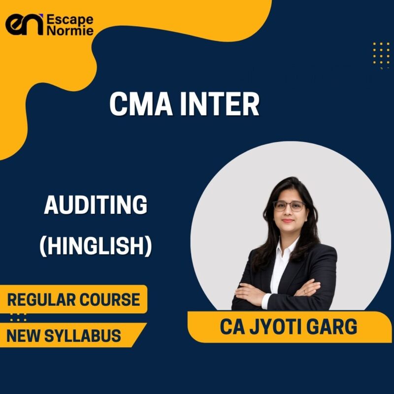 CA Jyoti Garg (Auditing-Regular-Hinglish)