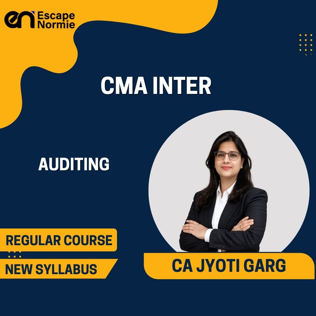 CMA Inter- CA Jyoti Garg- Auditing