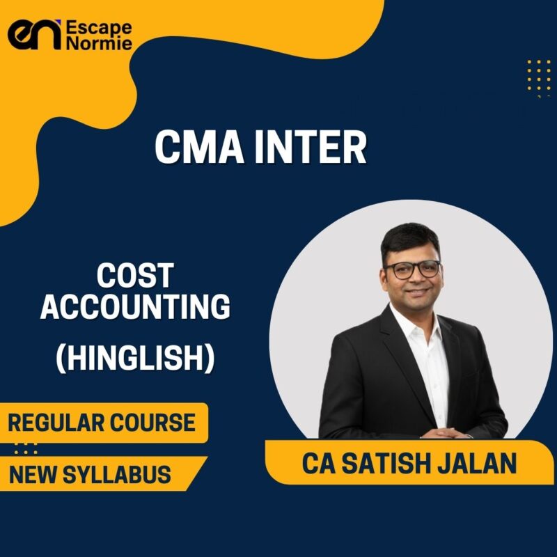 CA Satish Jalan (Cost Accounting-Regular-Hinglish)
