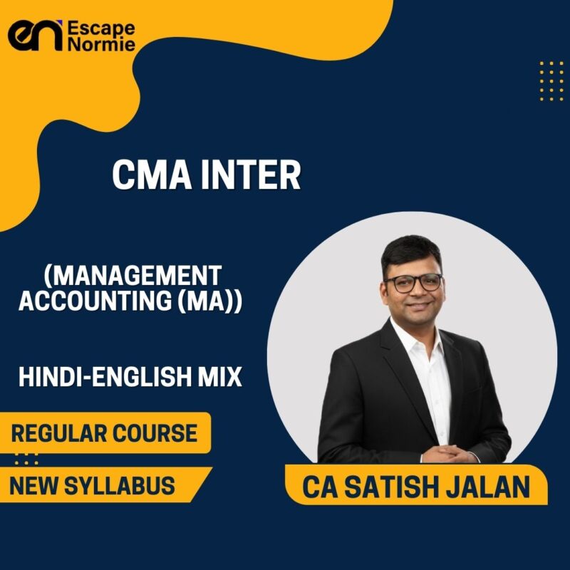 CA Satish Jalan (Management Accounting-Regular-Hindi-English Mix)