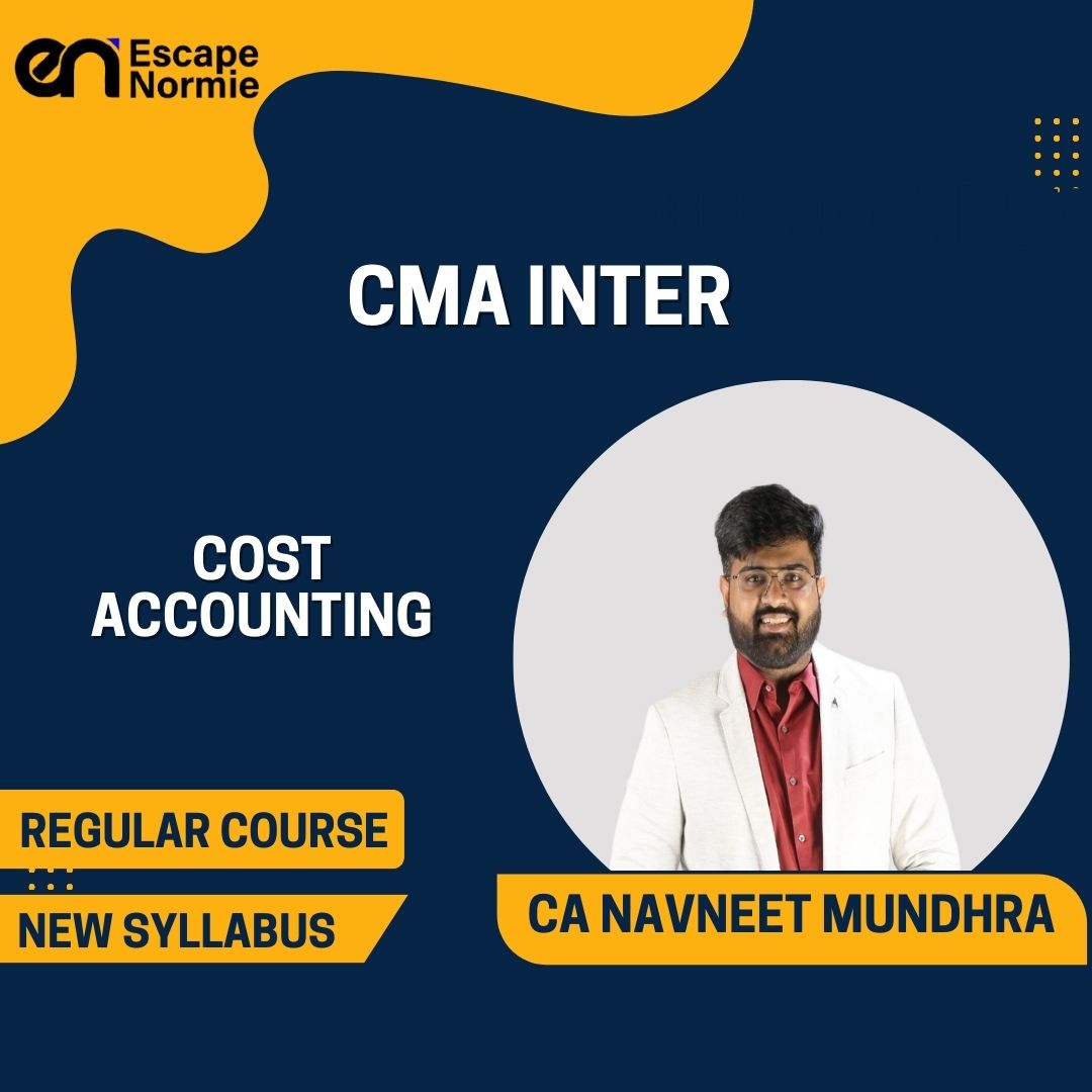 CMA Inter Gr-1- CA Navneet Mundhra(Cost Accounting)
