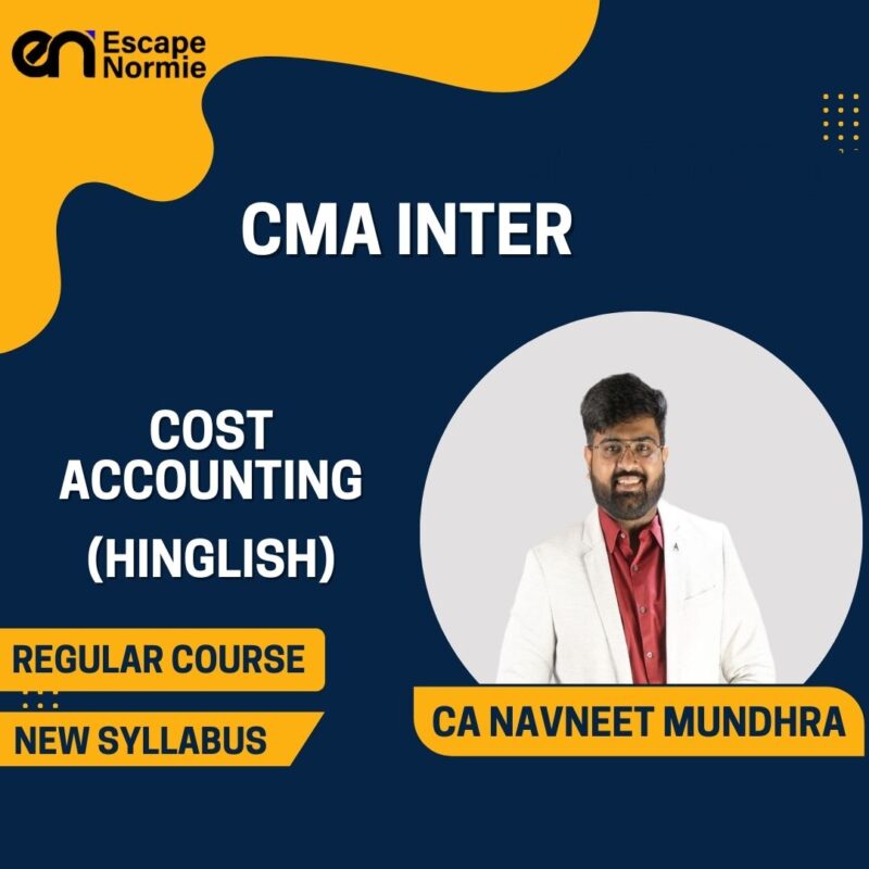 CA Navneet Mundhra (Cost Accounting-Regular-Hinglish)