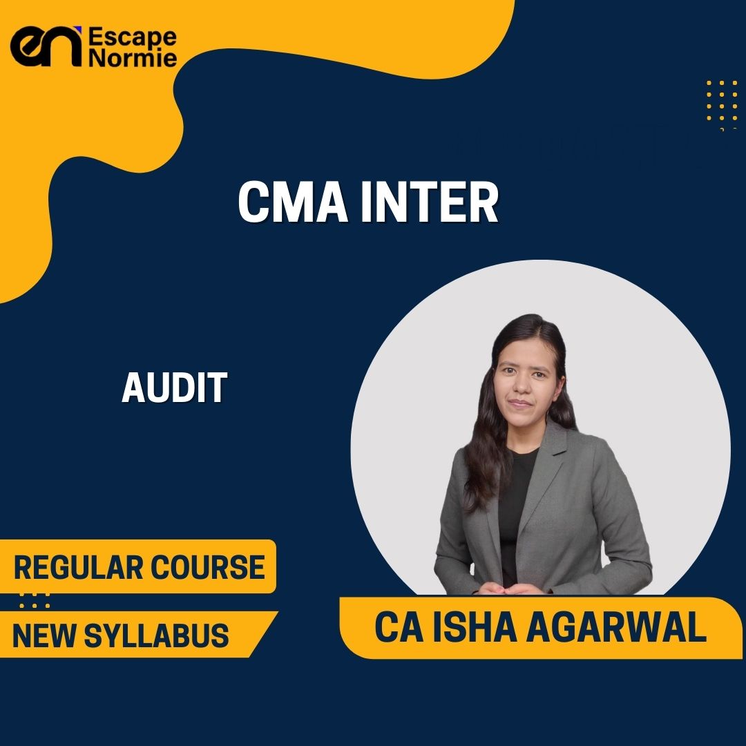 CMA Inter Gr-2- CA Isha Agarwal(Audit)