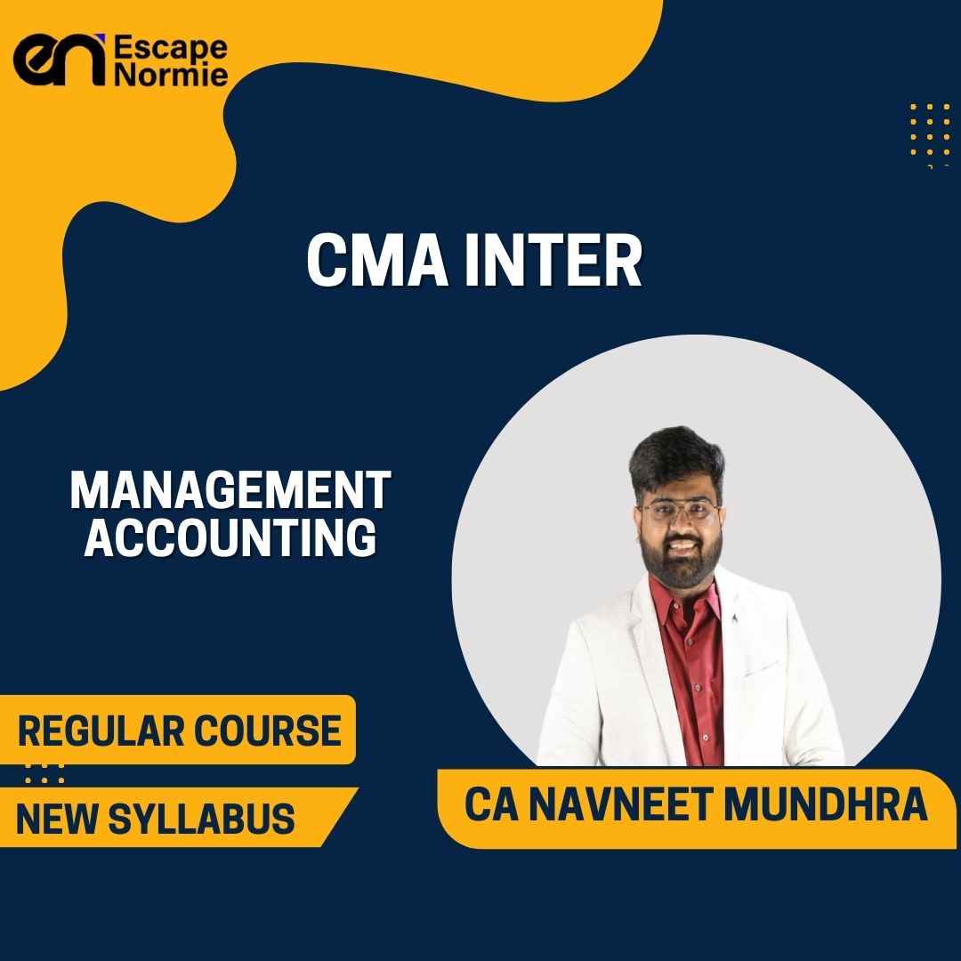 CMA Inter Gr-2- CA Navneet Mundhra(Management Accounting)
