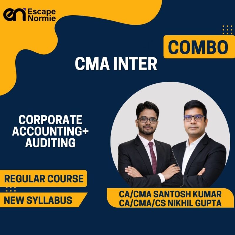 Combo-CMA Inter Gr-2-Corporate Accounting & Auditing-Regular