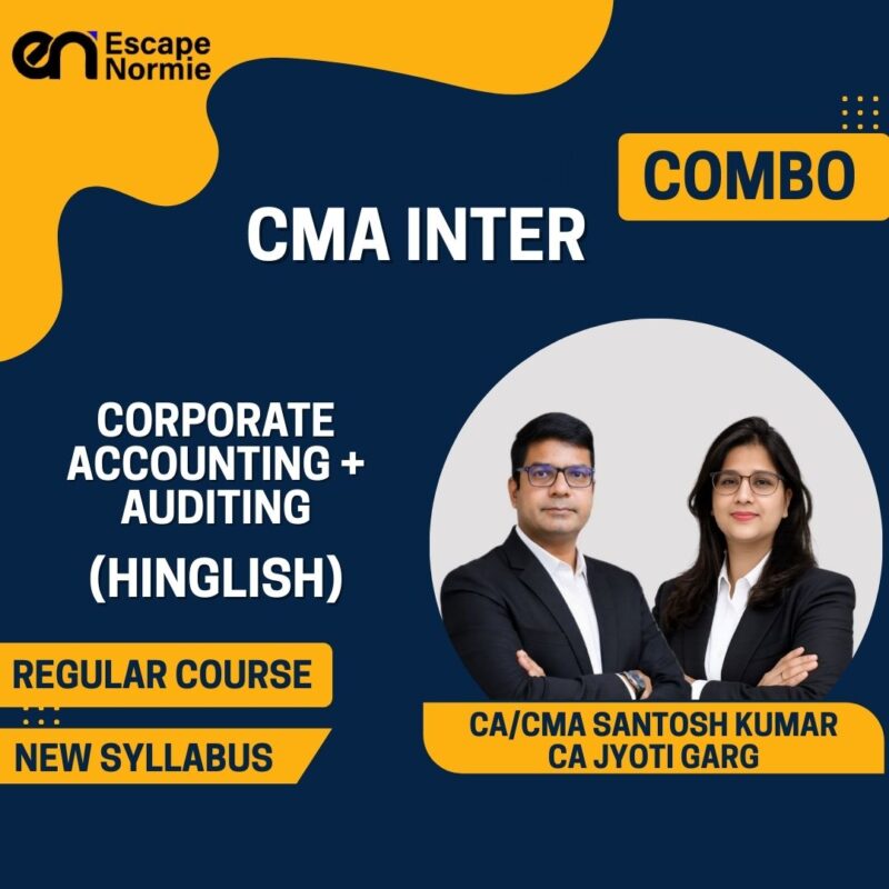 Combo-CMA Inter-Corporate Accounting & Auditing-Regular-Hinglish