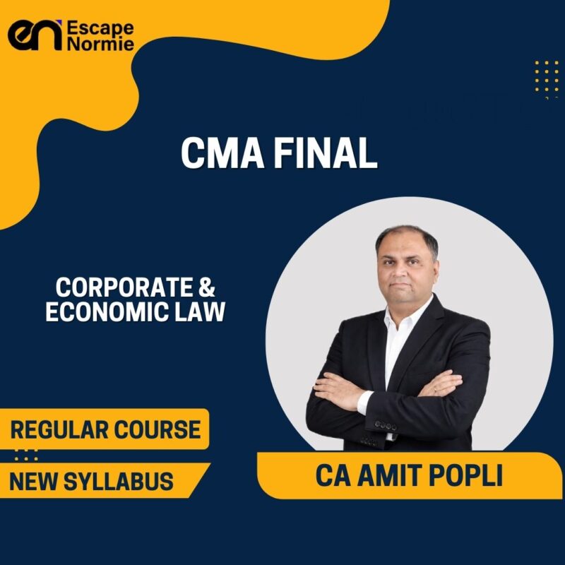 CA Amit Popli (Corporate And Economic Law-Regular-Hindi-English Mix)